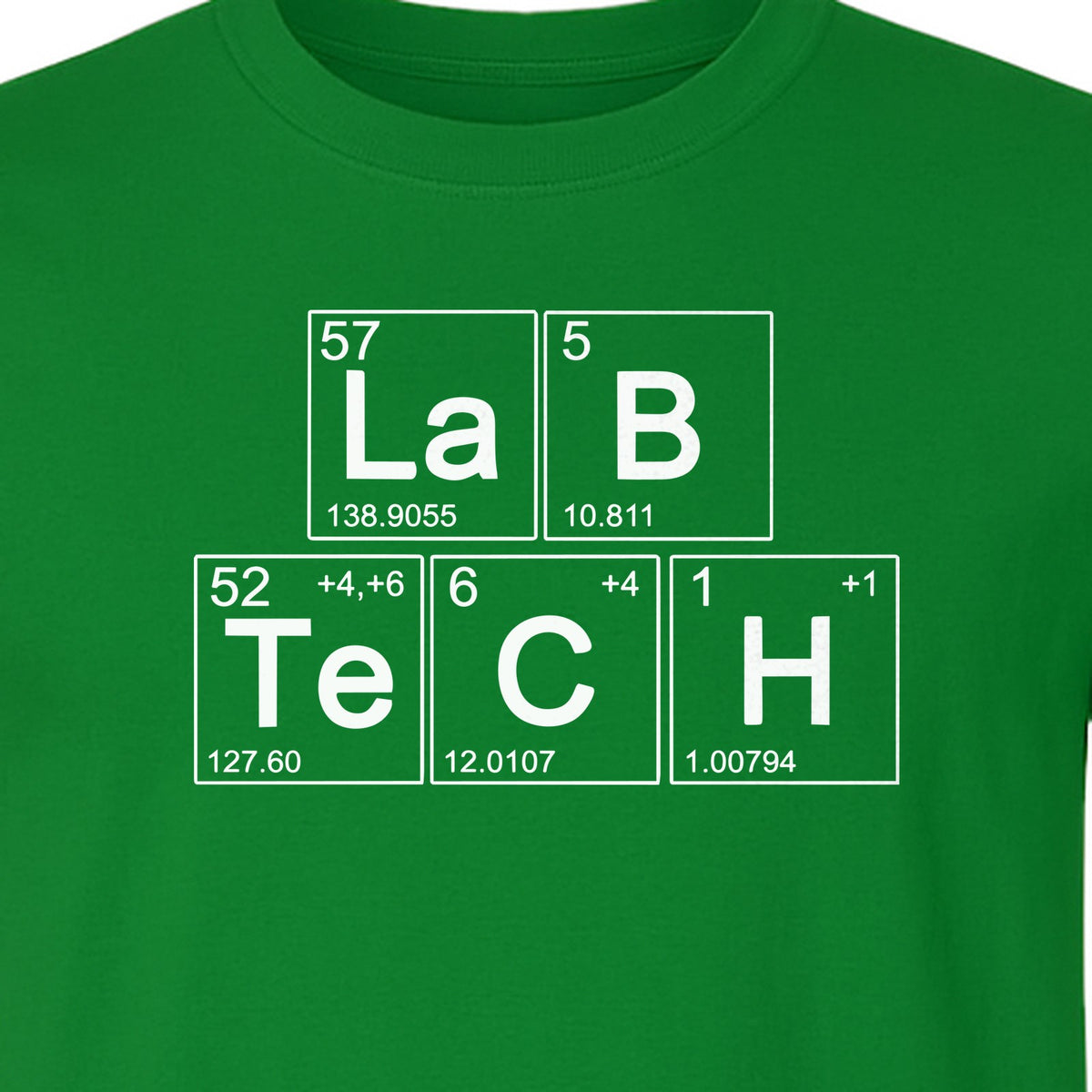 Lab Tech T-Shirt, Periodic Table Science Design for Medical Laboratory Professionals