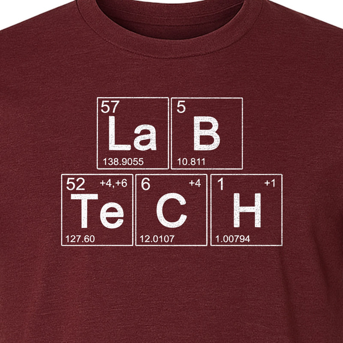 Lab Tech T-Shirt, Periodic Table Science Design for Medical Laboratory Professionals