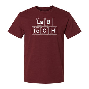 Lab Tech T-Shirt, Periodic Table Science Design for Medical Laboratory Professionals