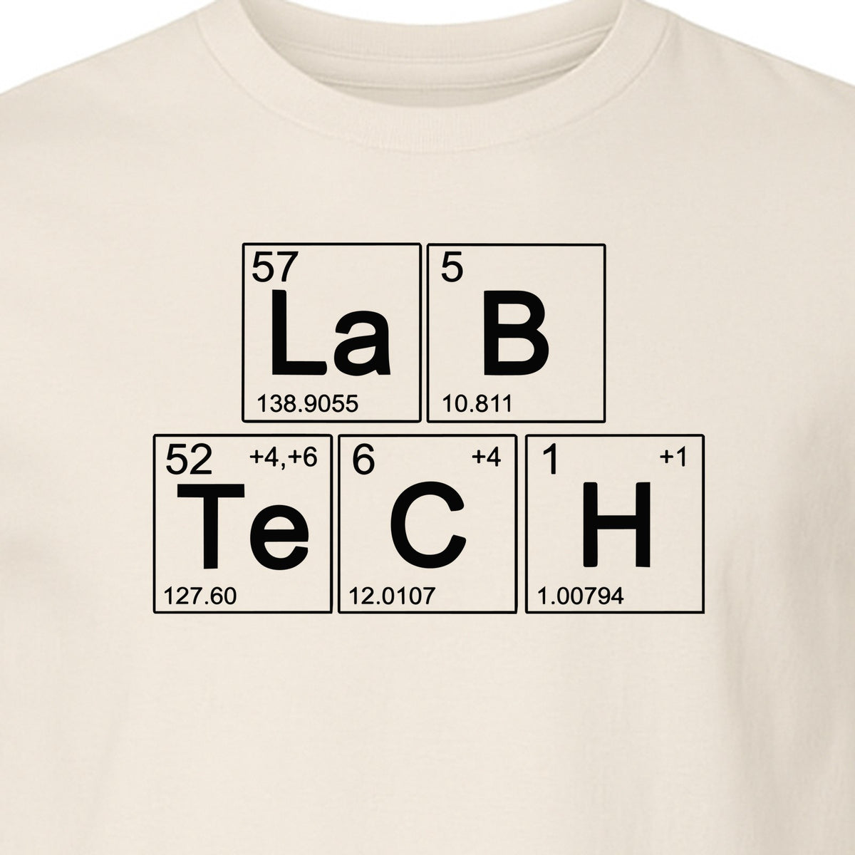 Lab Tech T-Shirt, Periodic Table Science Design for Medical Laboratory Professionals