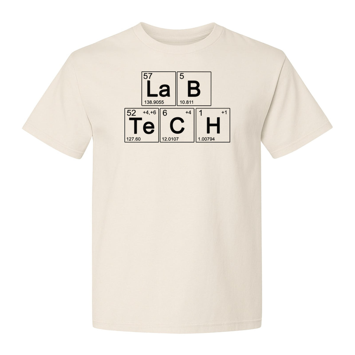 Lab Tech T-Shirt, Periodic Table Science Design for Medical Laboratory Professionals