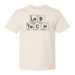 Lab Tech T-Shirt, Periodic Table Science Design for Medical Laboratory Professionals