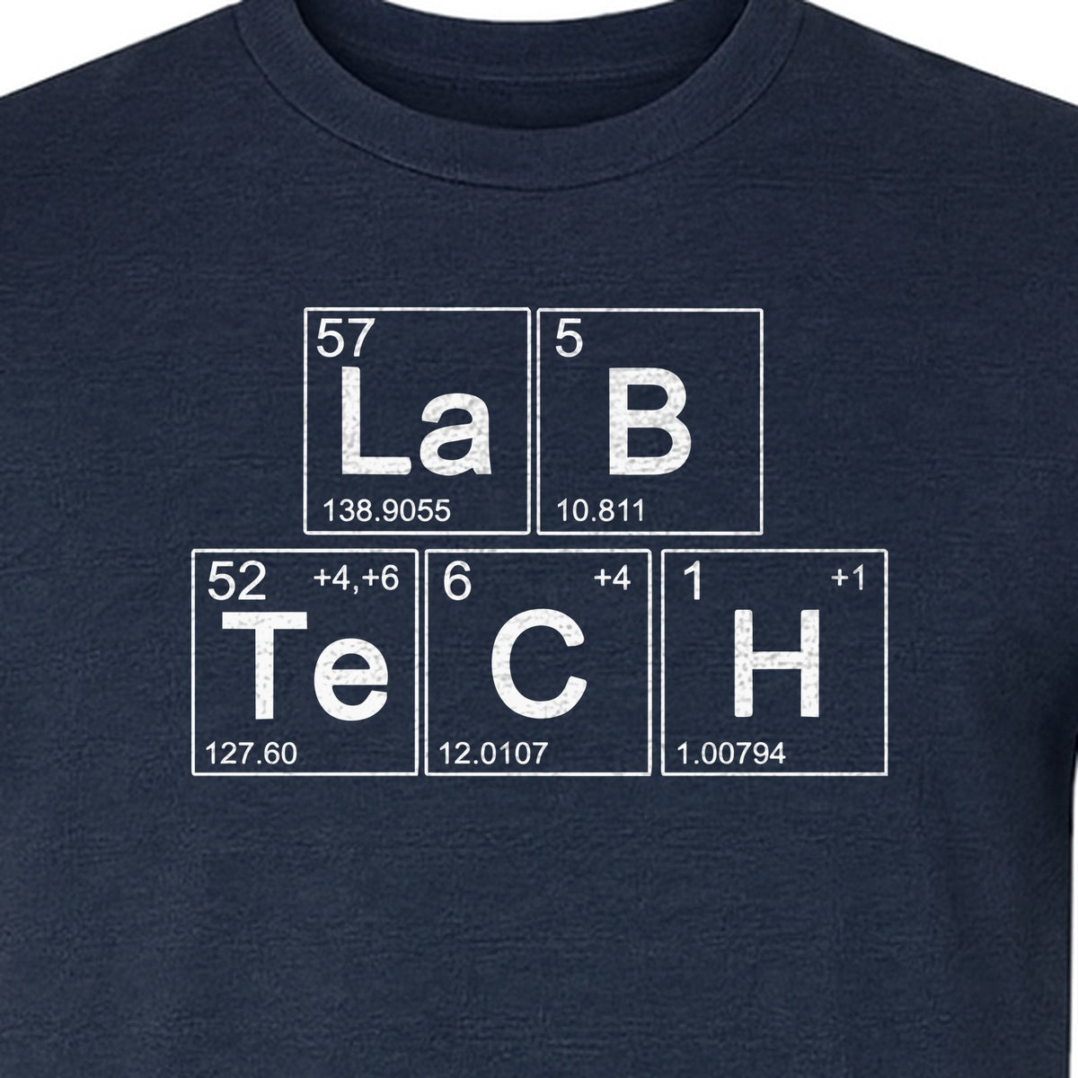 Lab Tech T-Shirt, Periodic Table Science Design for Medical Laboratory Professionals