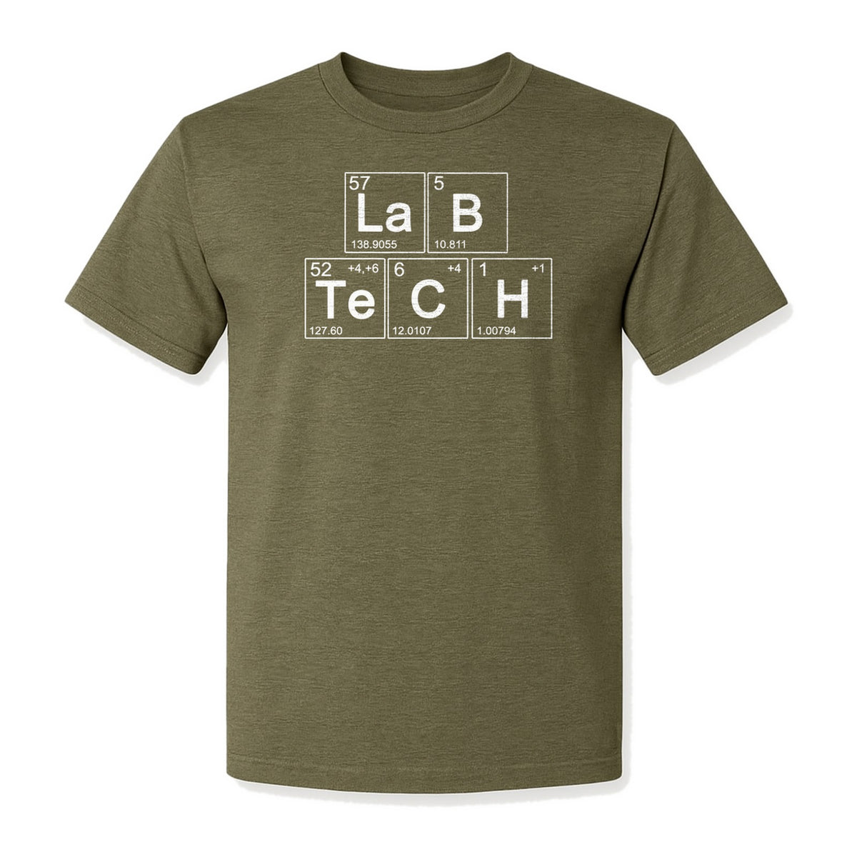 Lab Tech T-Shirt, Periodic Table Science Design for Medical Laboratory Professionals