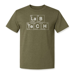 Lab Tech T-Shirt, Periodic Table Science Design for Medical Laboratory Professionals