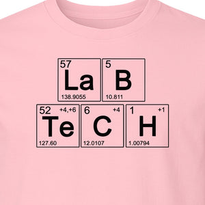 Lab Tech T-Shirt, Periodic Table Science Design for Medical Laboratory Professionals