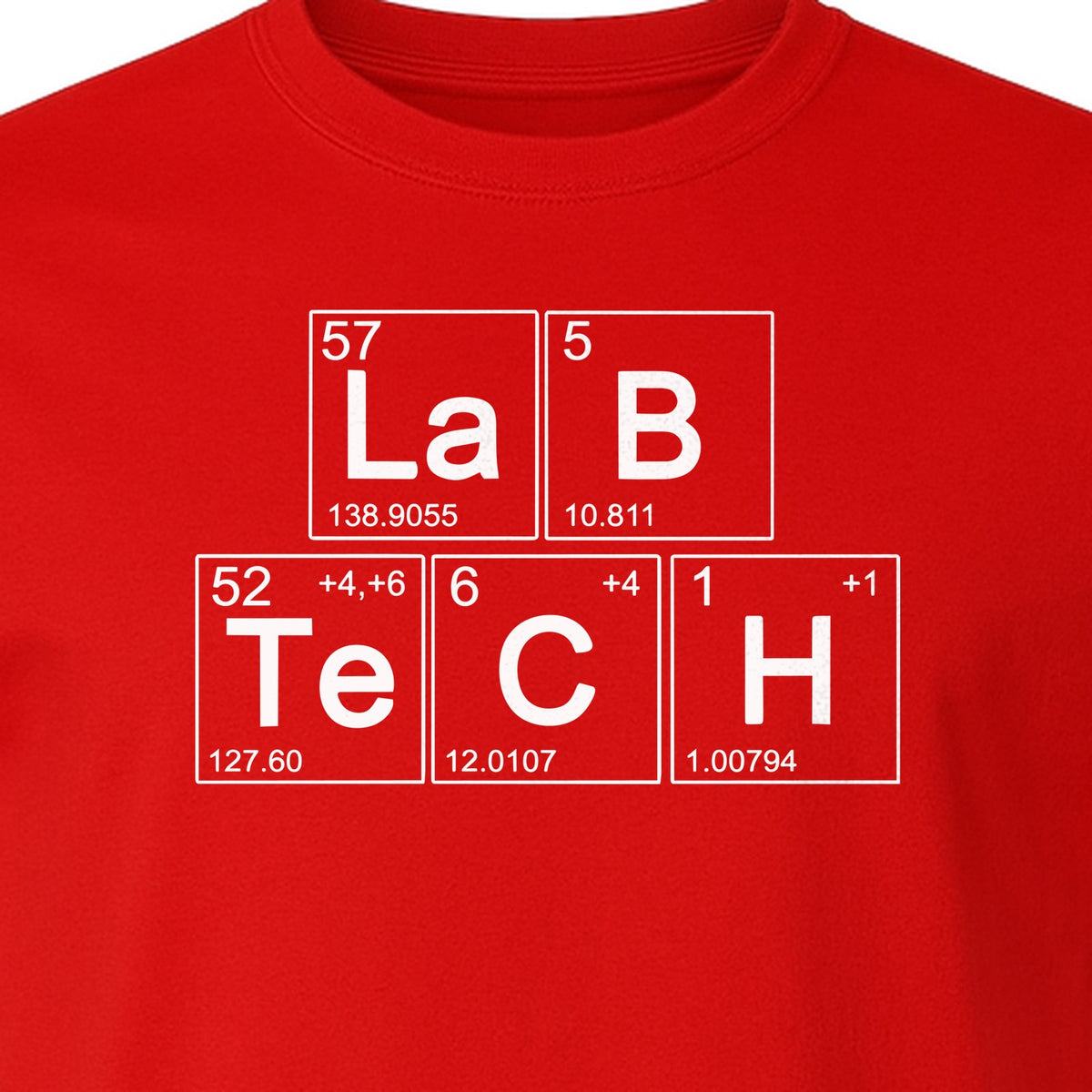 Lab Tech T-Shirt, Periodic Table Science Design for Medical Laboratory Professionals