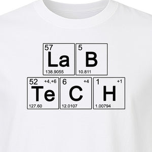 Lab Tech T-Shirt, Periodic Table Science Design for Medical Laboratory Professionals