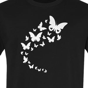 Butterfly T-Shirt, Flying Nature Graphic for Garden Lovers and Wildlife Fans