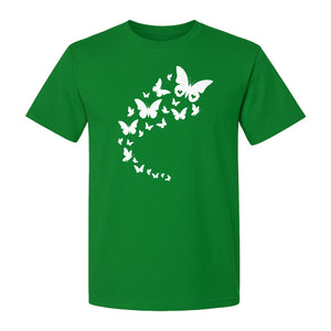 Butterfly T-Shirt, Flying Nature Graphic for Garden Lovers and Wildlife Fans