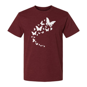 Butterfly T-Shirt, Flying Nature Graphic for Garden Lovers and Wildlife Fans