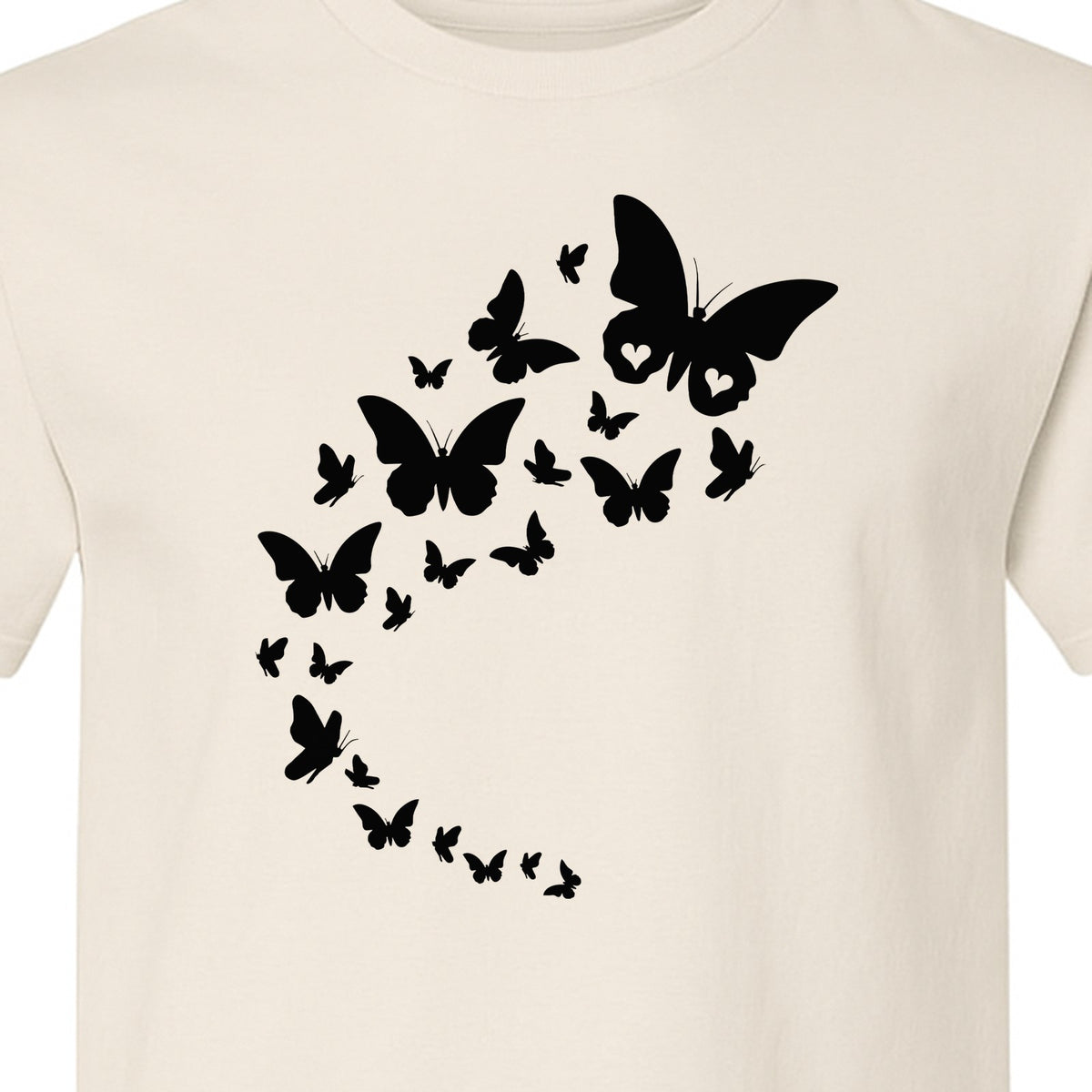 Butterfly T-Shirt, Flying Nature Graphic for Garden Lovers and Wildlife Fans
