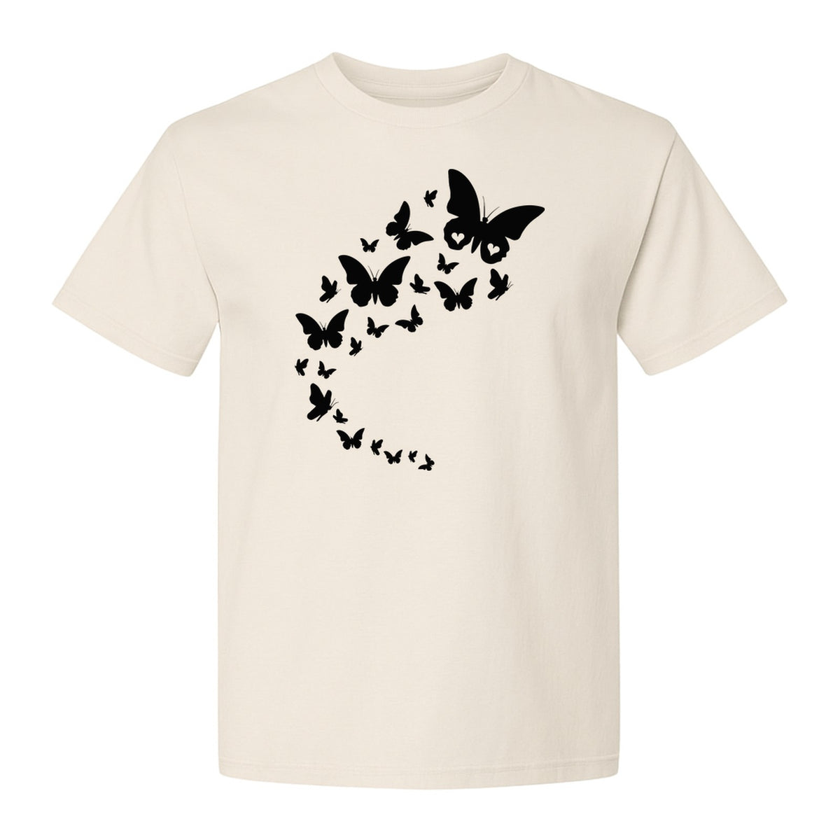 Butterfly T-Shirt, Flying Nature Graphic for Garden Lovers and Wildlife Fans