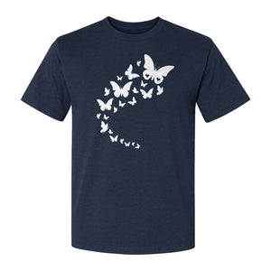Butterfly T-Shirt, Flying Nature Graphic for Garden Lovers and Wildlife Fans
