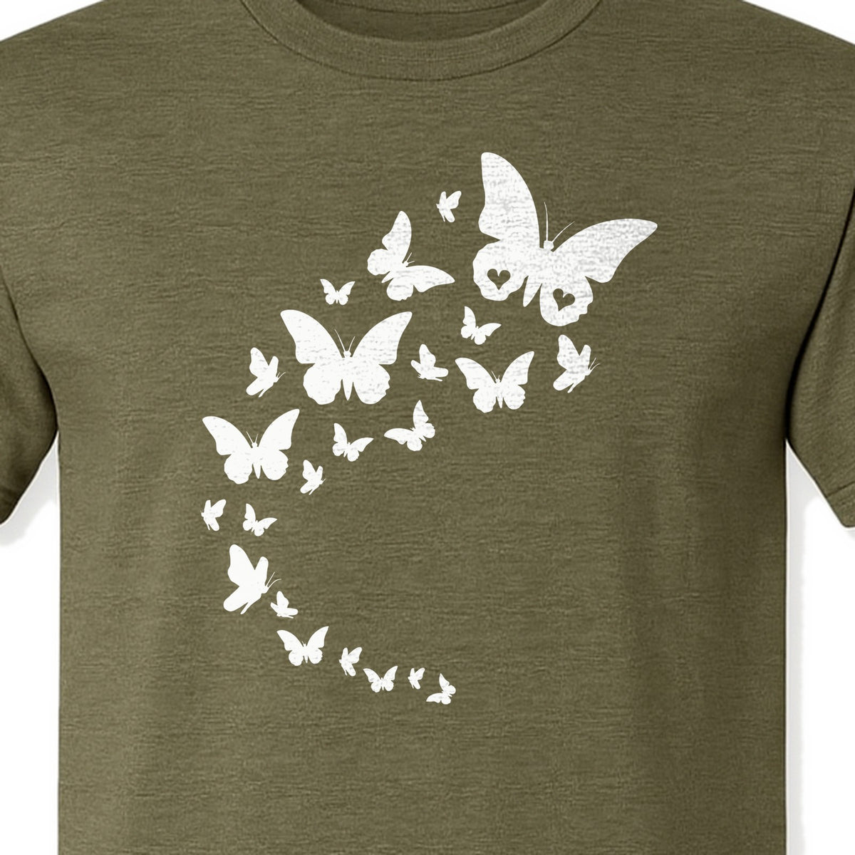Butterfly T-Shirt, Flying Nature Graphic for Garden Lovers and Wildlife Fans