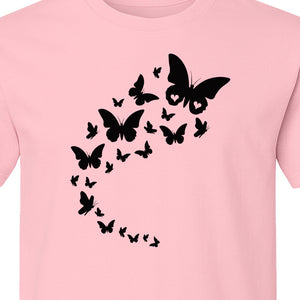 Butterfly T-Shirt, Flying Nature Graphic for Garden Lovers and Wildlife Fans