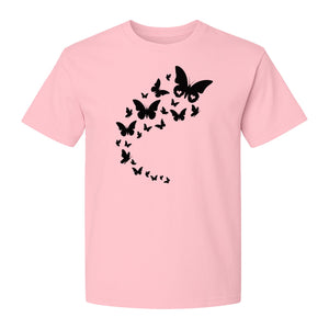 Butterfly T-Shirt, Flying Nature Graphic for Garden Lovers and Wildlife Fans