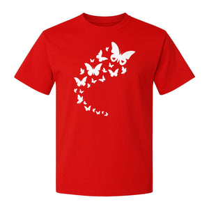Butterfly T-Shirt, Flying Nature Graphic for Garden Lovers and Wildlife Fans