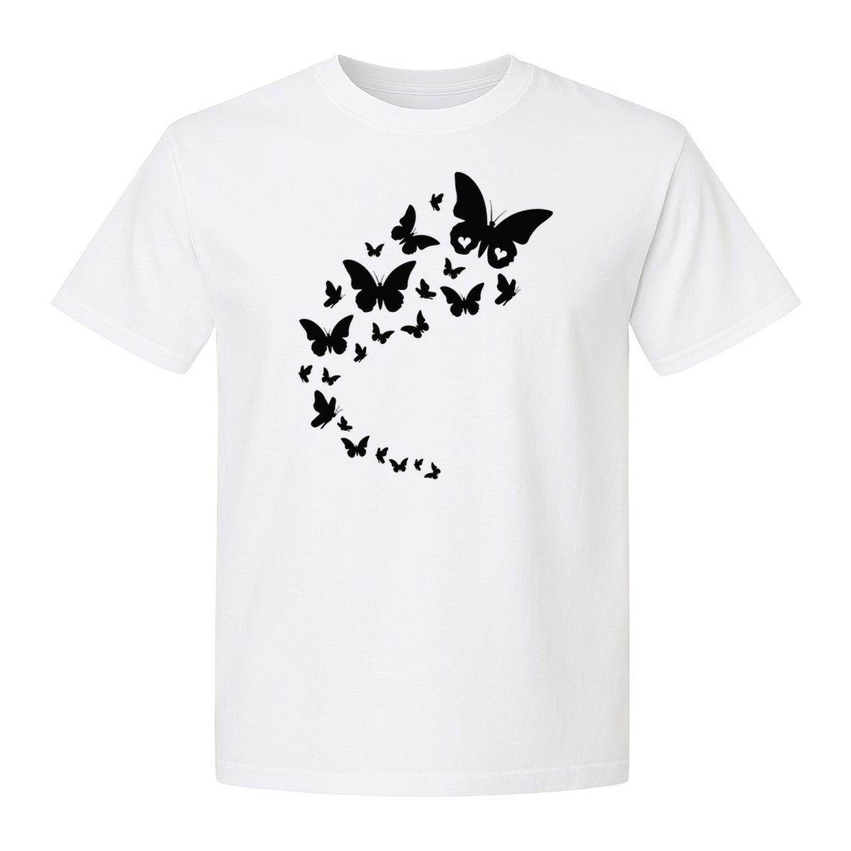 Butterfly T-Shirt, Flying Nature Graphic for Garden Lovers and Wildlife Fans