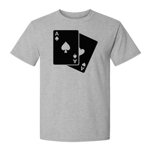 Ace of Spades T-Shirt, Playing Card Graphic for Poker Fans, Game Night and Casino Party Outfits