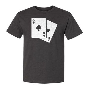 Ace of Spades T-Shirt, Playing Card Graphic for Poker Fans, Game Night and Casino Party Outfits