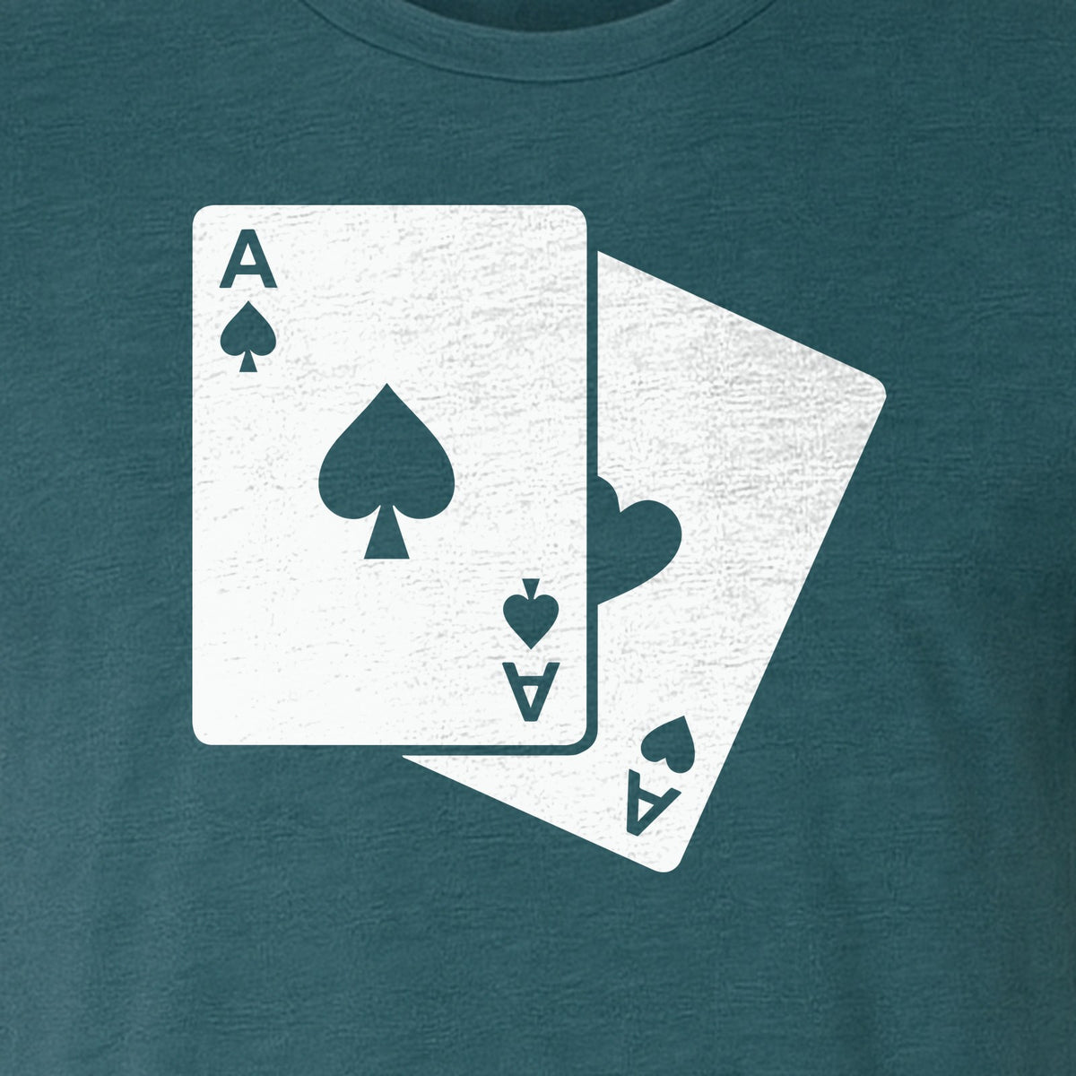 Ace of Spades T-Shirt, Playing Card Graphic for Poker Fans, Game Night and Casino Party Outfits