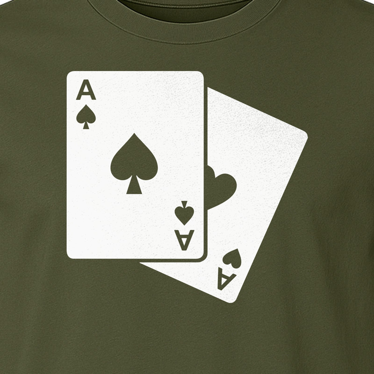 Ace of Spades T-Shirt, Playing Card Graphic for Poker Fans, Game Night and Casino Party Outfits