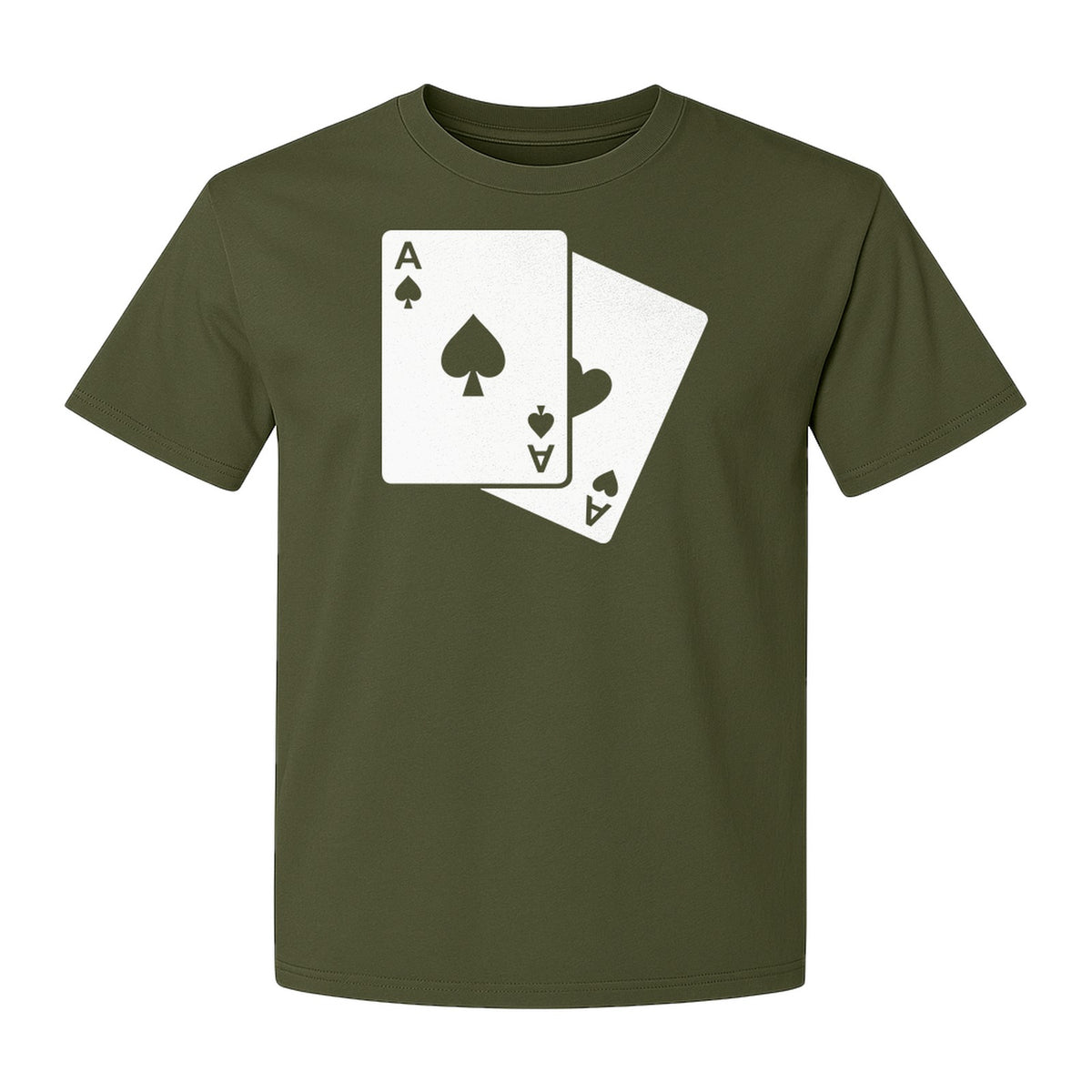 Ace of Spades T-Shirt, Playing Card Graphic for Poker Fans, Game Night and Casino Party Outfits