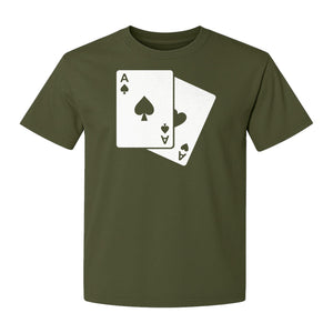 Ace of Spades T-Shirt, Playing Card Graphic for Poker Fans, Game Night and Casino Party Outfits