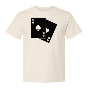 Ace of Spades T-Shirt, Playing Card Graphic for Poker Fans, Game Night and Casino Party Outfits