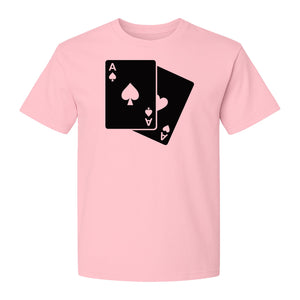 Ace of Spades T-Shirt, Playing Card Graphic for Poker Fans, Game Night and Casino Party Outfits