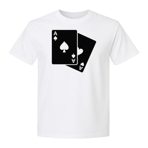 Ace of Spades T-Shirt, Playing Card Graphic for Poker Fans, Game Night and Casino Party Outfits
