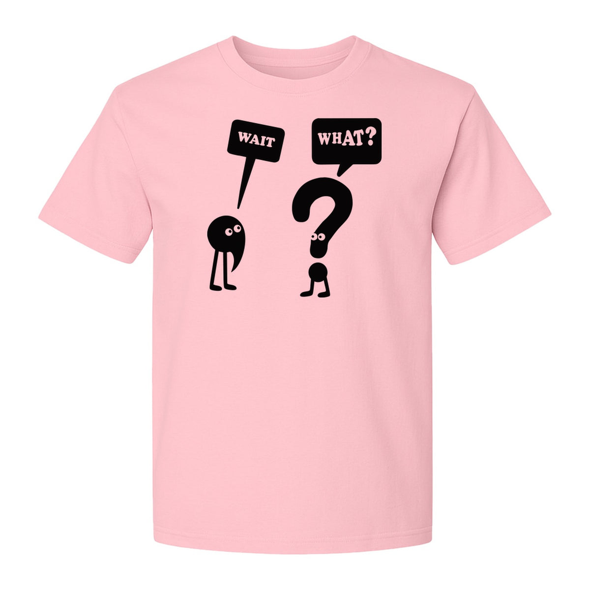 Grammar T-Shirt, Wait What Question Mark Design for Teachers and Language Lovers