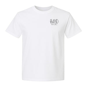 Rad Tech T-Shirt, Botanical Left Chest Radiology Technologist Gift for X-Ray Staff