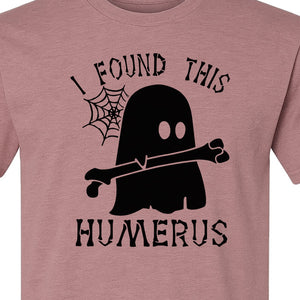 Medical Skeleton T-Shirt, I Found This Humerus Bone Pun Ghost Design for Nurses and Doctors