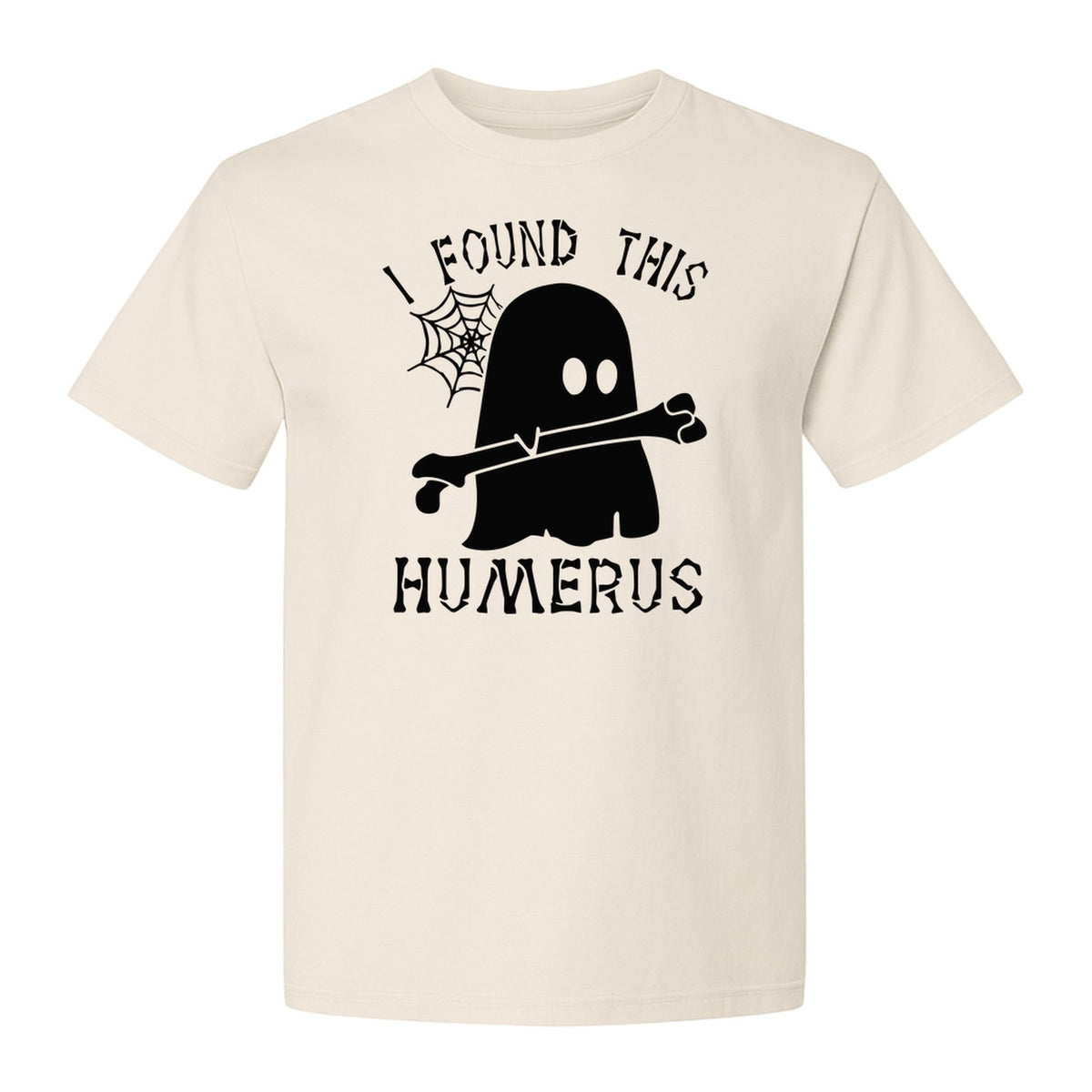 Medical Skeleton T-Shirt, I Found This Humerus Bone Pun Ghost Design for Nurses and Doctors
