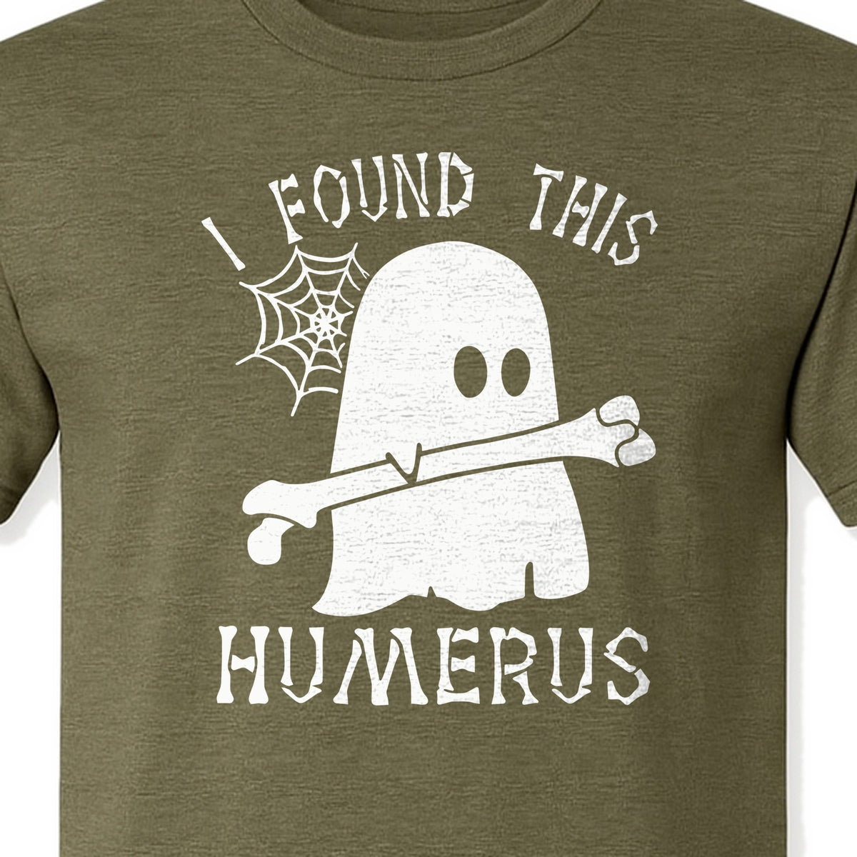 Medical Skeleton T-Shirt, I Found This Humerus Bone Pun Ghost Design for Nurses and Doctors