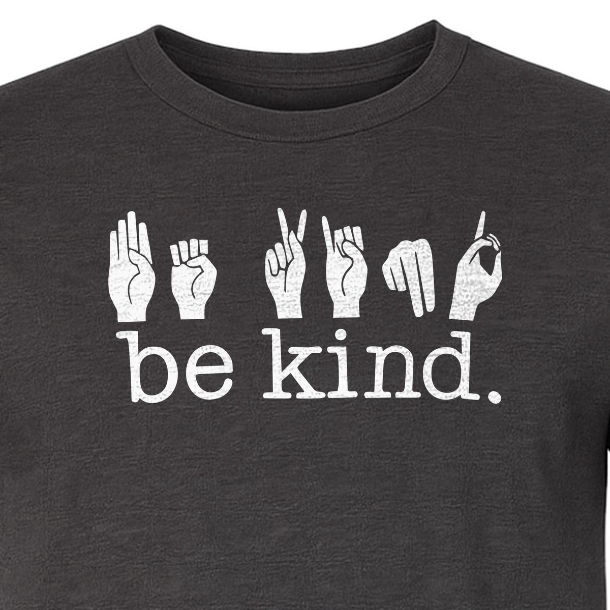 ASL T-Shirt, Be Kind Sign Language Design for Speech Therapists, Interpreters and Teachers
