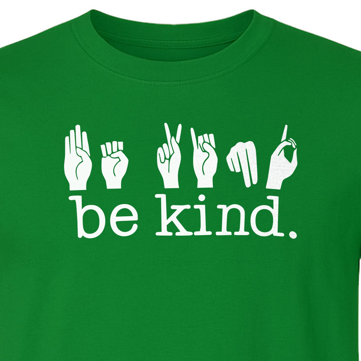 ASL T-Shirt, Be Kind Sign Language Design for Speech Therapists, Interpreters and Teachers
