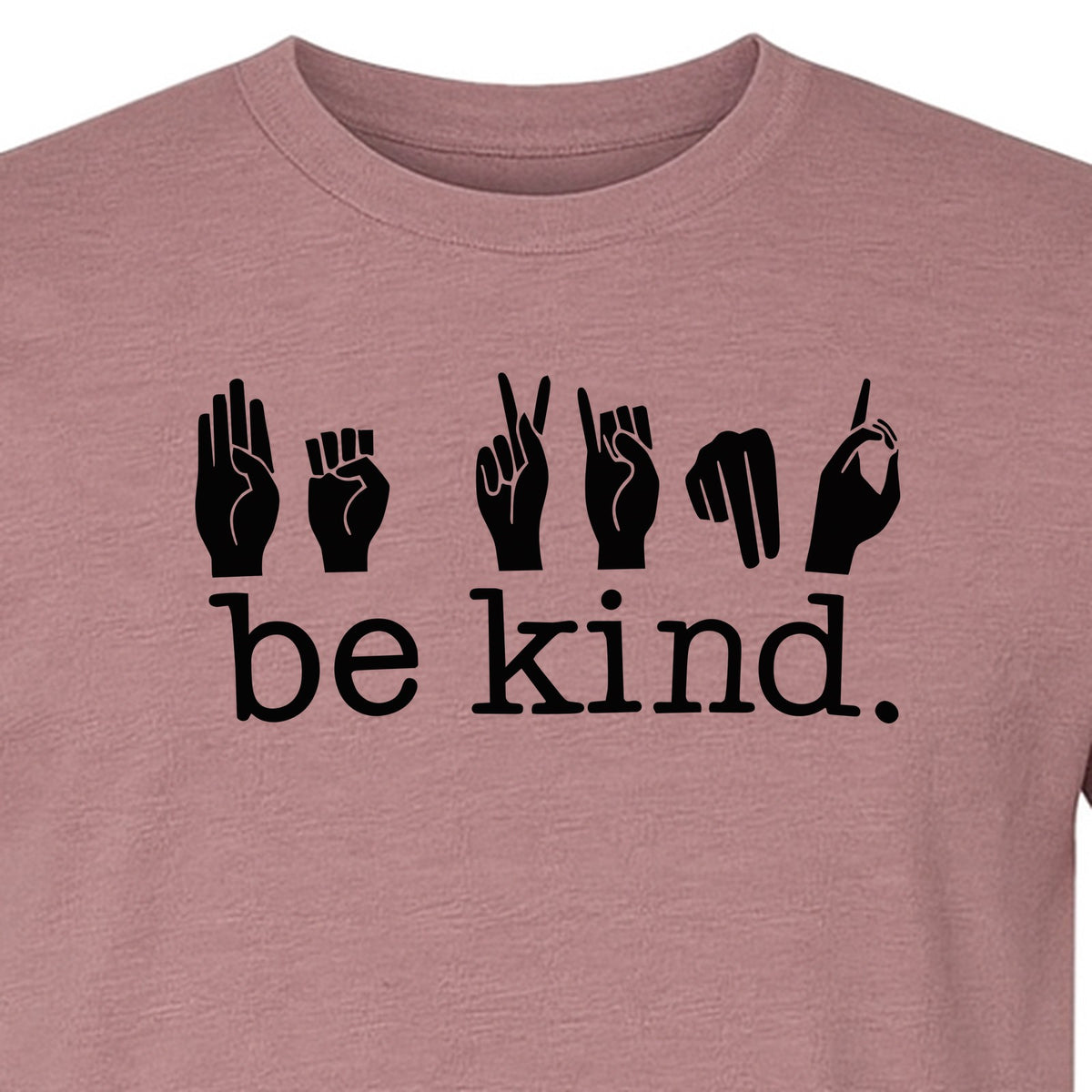 ASL T-Shirt, Be Kind Sign Language Design for Speech Therapists, Interpreters and Teachers
