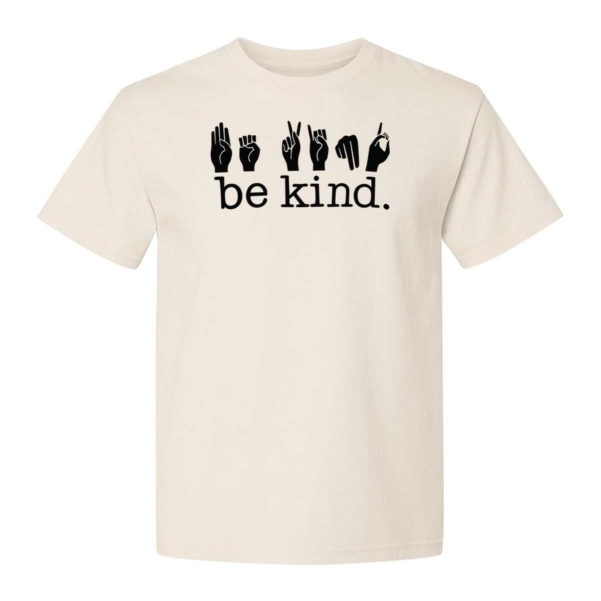 ASL T-Shirt, Be Kind Sign Language Design for Speech Therapists, Interpreters and Teachers