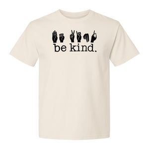 ASL T-Shirt, Be Kind Sign Language Design for Speech Therapists, Interpreters and Teachers