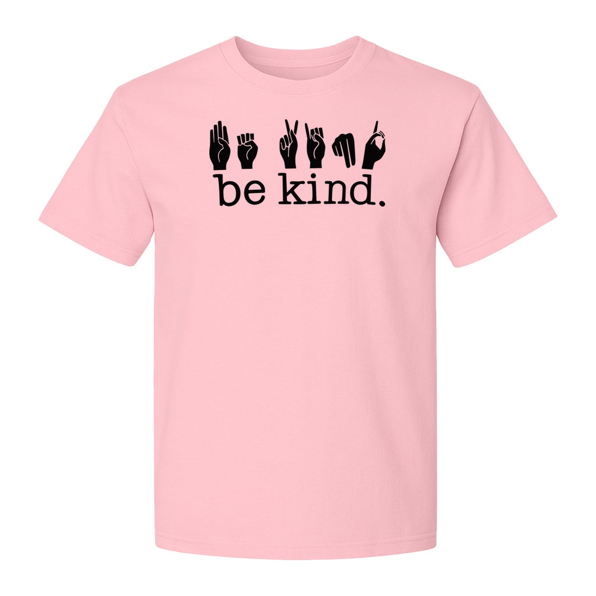 ASL T-Shirt, Be Kind Sign Language Design for Speech Therapists, Interpreters and Teachers