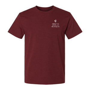 Speech Therapist T-Shirt, Small Left Chest Design for SLPs and Language Pathologists