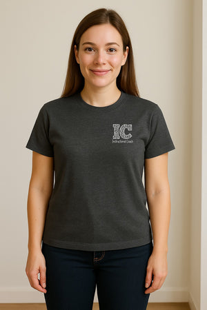 Instructional Coach T-Shirt, IC Left Chest Design for Educators, School Staff and Faculty Appreciation
