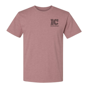 Instructional Coach T-Shirt, IC Left Chest Design for Educators, School Staff and Faculty Appreciation