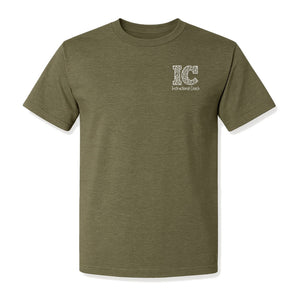 Instructional Coach T-Shirt, IC Left Chest Design for Educators, School Staff and Faculty Appreciation