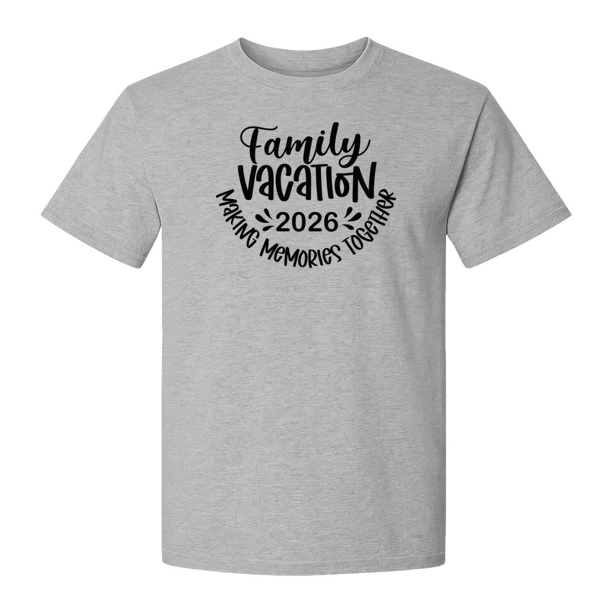 Family Vacation 2026 T-Shirt, Making Memories Together Matching Trip Design for Summer Getaways