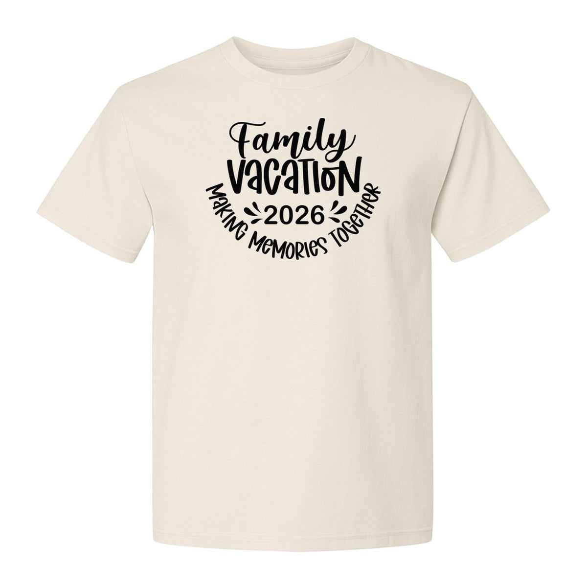 Family Vacation 2026 T-Shirt, Making Memories Together Matching Trip Design for Summer Getaways