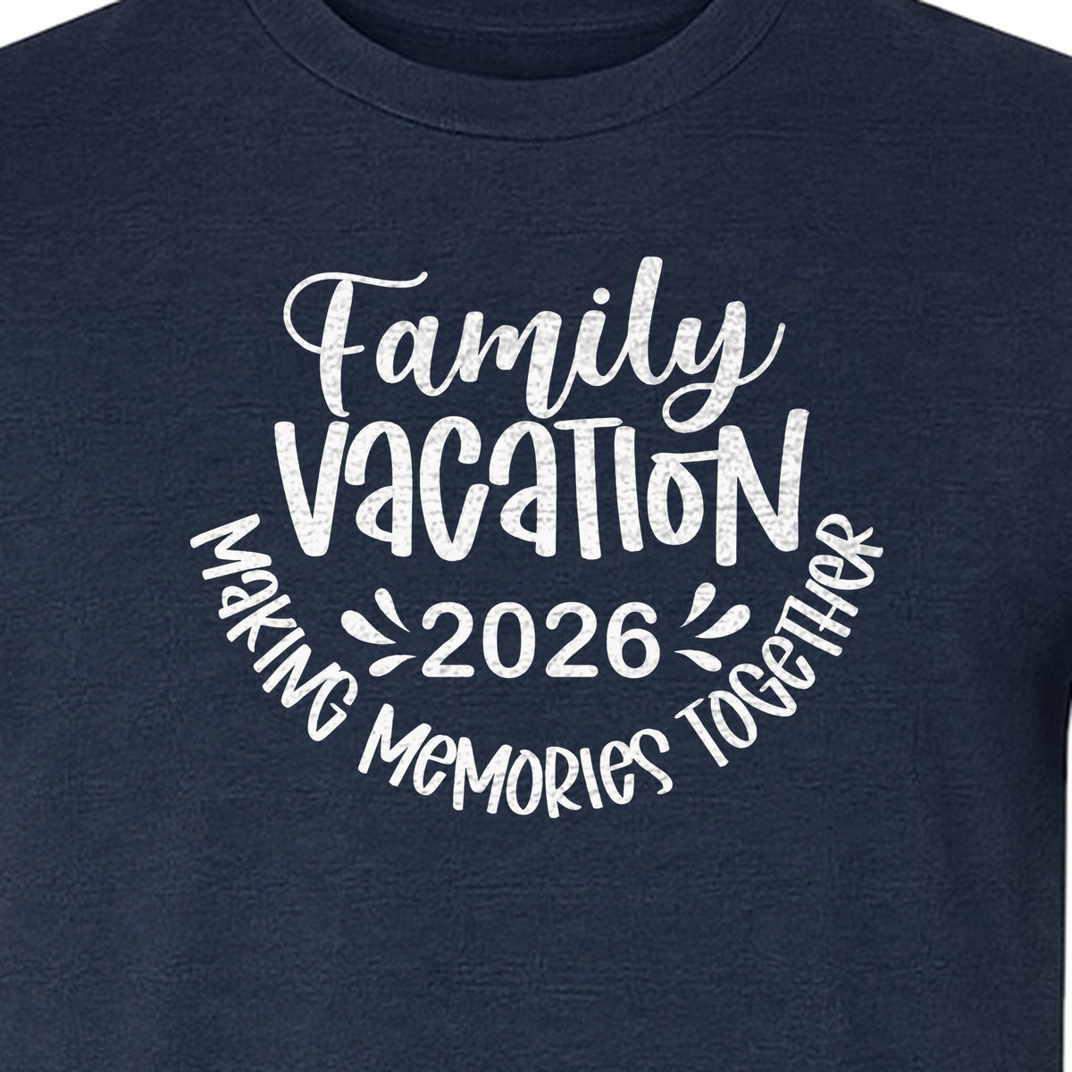 Family Vacation 2026 T-Shirt, Making Memories Together Matching Trip Design for Summer Getaways